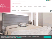 Tablet Screenshot of hotelcoccinella.com